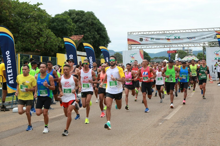 Meia Maratona do Tocantins será realizada no dia 4 de dezembro.