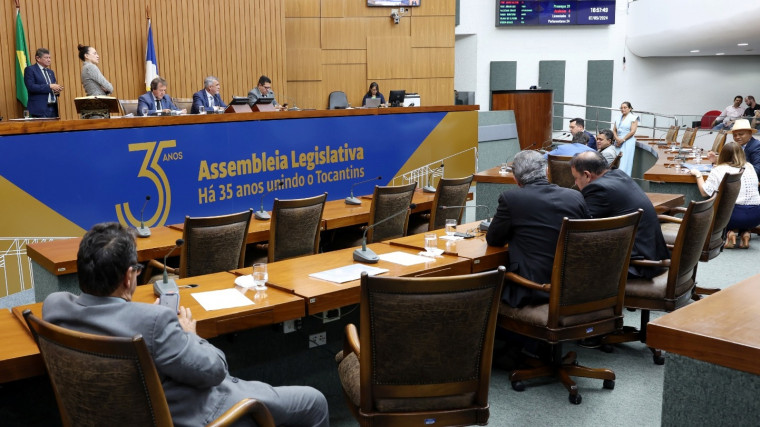 Projetos foram encaminhados à CCJ da Assembleia Legislativa do Tocantins