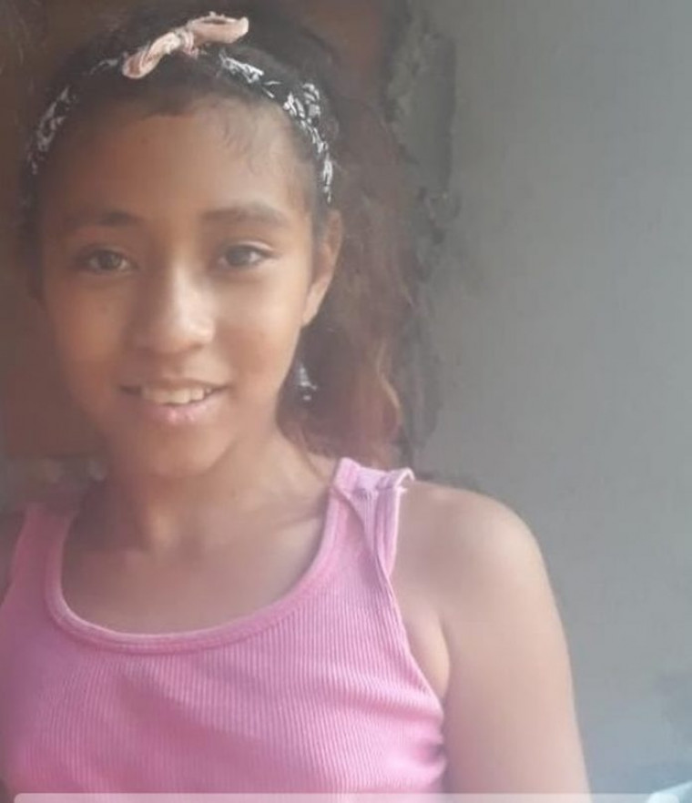 A menina Saphira Ferreira é uma das pessoas desaparecidas no Tocantins