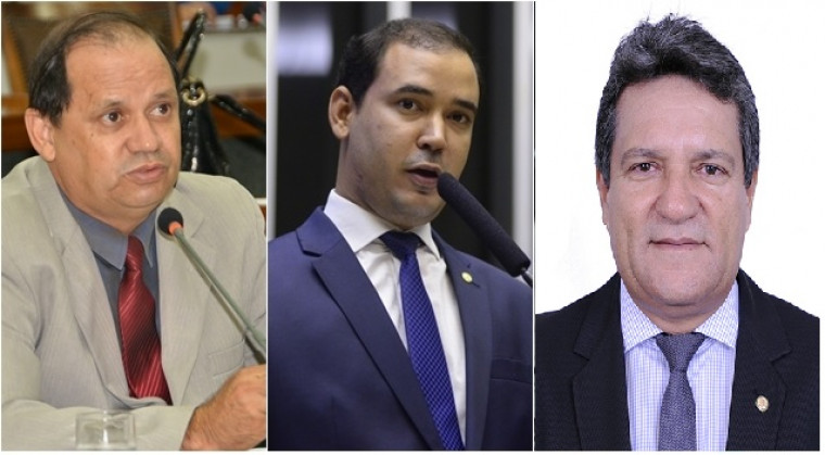 Eli Borges, Vicentinho Júnior e Osires Damaso