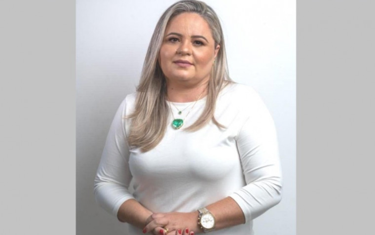 Pré-candidata a prefeita de Barra do Ouro, Nélida Miranda Cavalcante (PV)