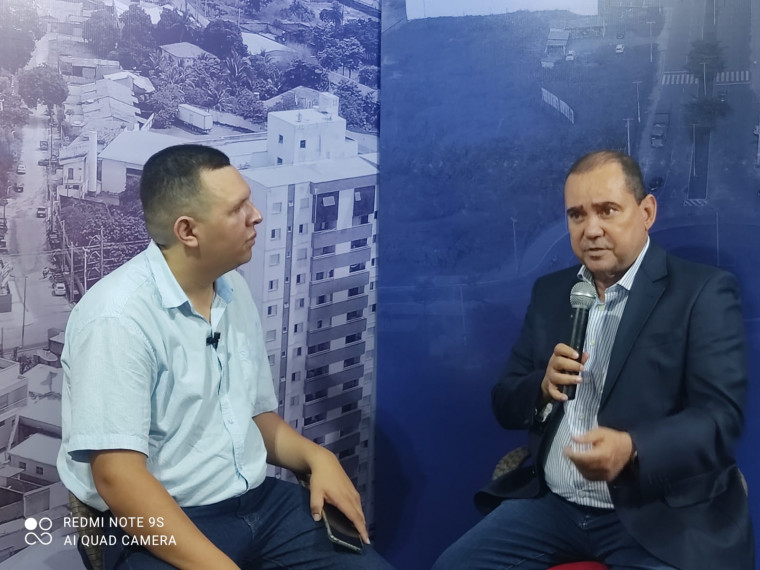 Vicentinho Alves concedeu entrevista a programas locais de TV