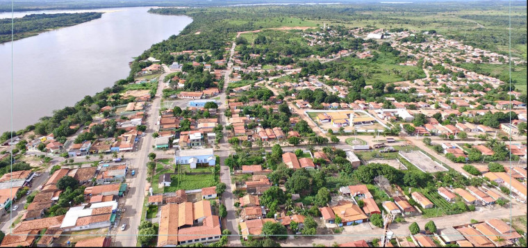 Cidade de Araguanã, norte do Tocantins