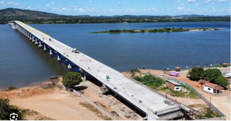Ponte entre Xambioá (TO) e São Geraldo (PA) será inaugurada neste ano