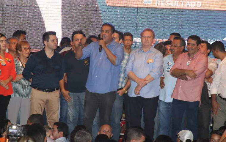 Eduardo Gomes no comício em Araguaína