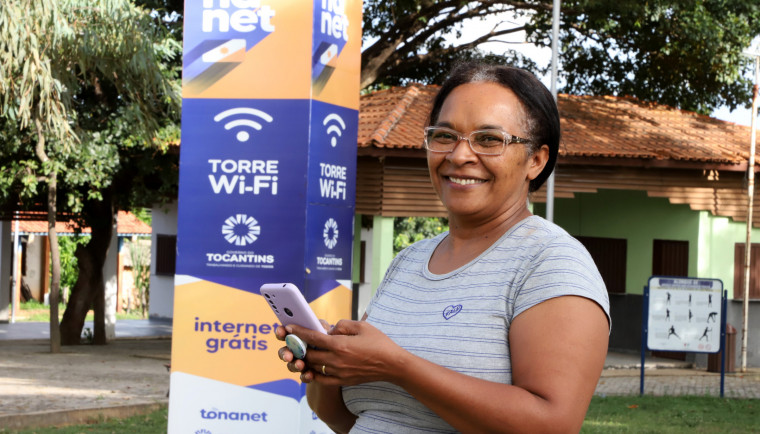 O projeto levará internet gratuita a 612 comunidades tradicionais do Tocantins até o fim do ano;