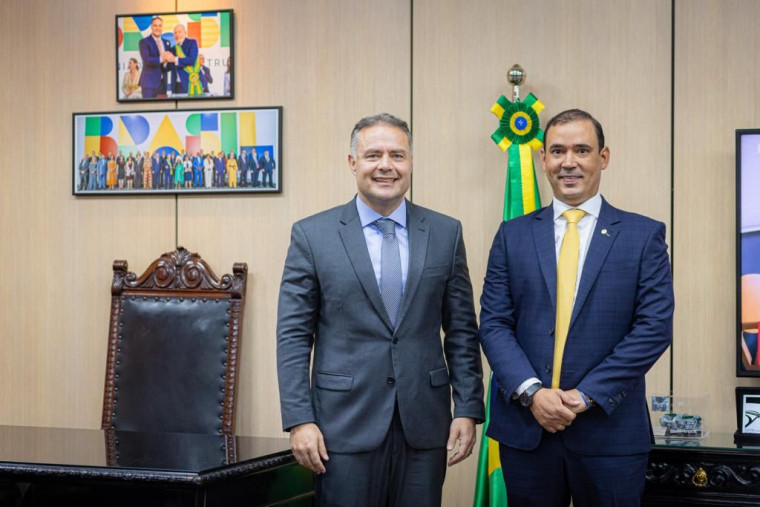 Ministro dos Transportes, Renan Filho e O Deputado Federal Vicentinho Júnior