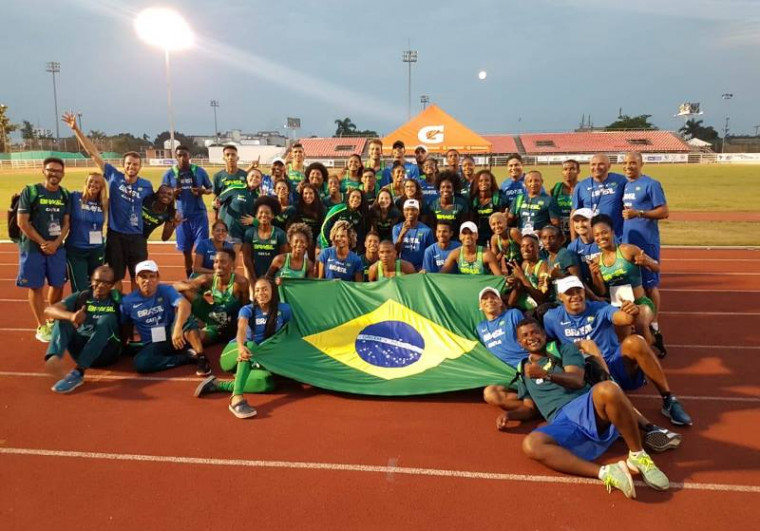 O Brasil ficou em 1º lugar no Campeonato Sul-Americano com 40 medalhas