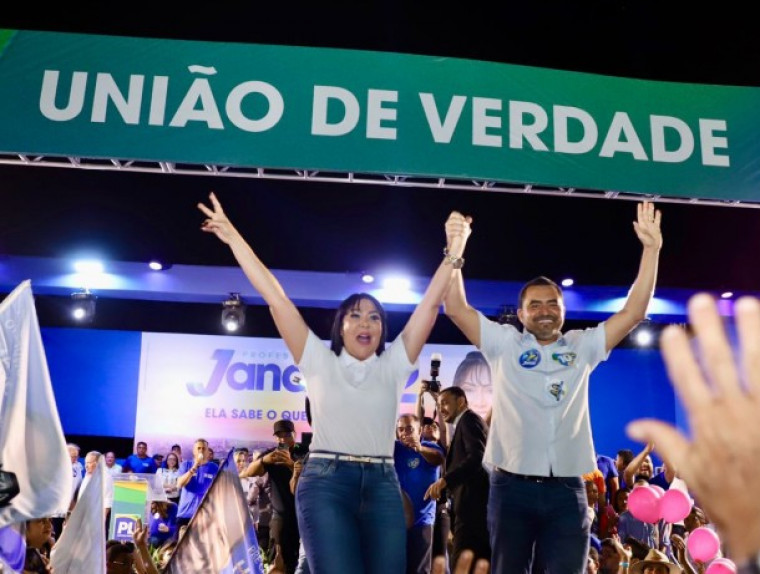 Janad é candidata a prefeita de Palmas com apoio do governador Wanderlei Barbosa