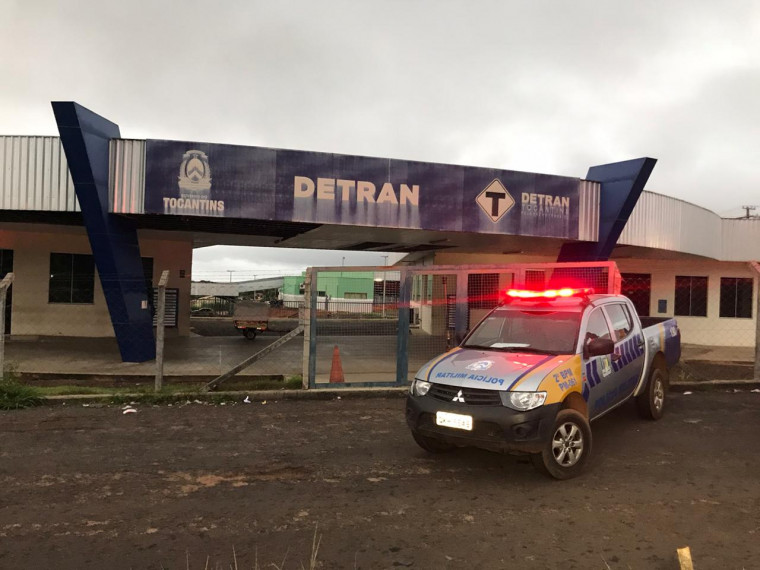 Busca e apreensão na sede do Detran em Araguaína