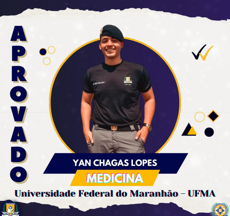 O jovem foi aprovado na Universidade Federal do Maranhão