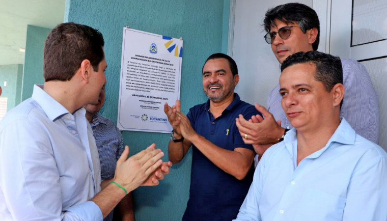 Wanderlei entregou o novo prédio da Unidade de Alta Complexidade em Oncologia de Araguaína