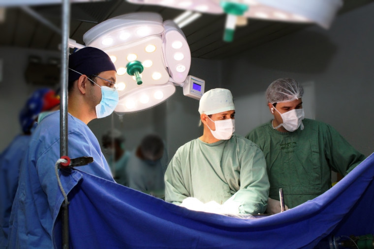 Cirurgia oncológica realizada no HDO, em Araguaína.