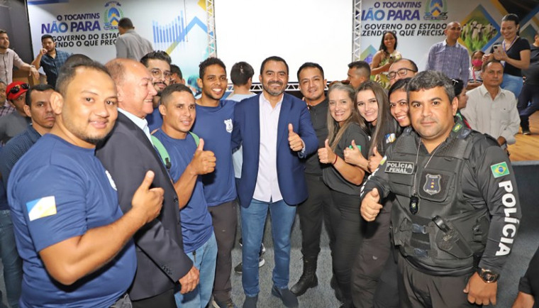 Governador Wanderlei Barbosa desejou boas vindas aos novos empossados