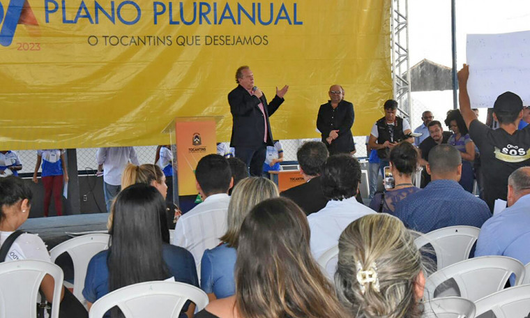 Governador Carlesse fez a abertura do encontro em Araguaína