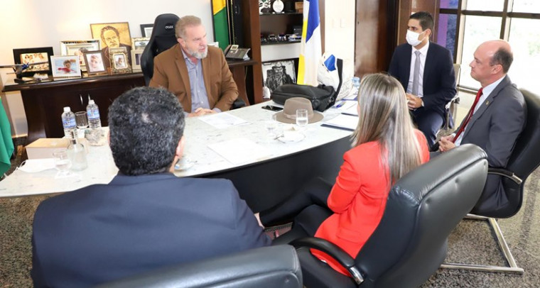 Reunião com o governador Mauro Carlesse