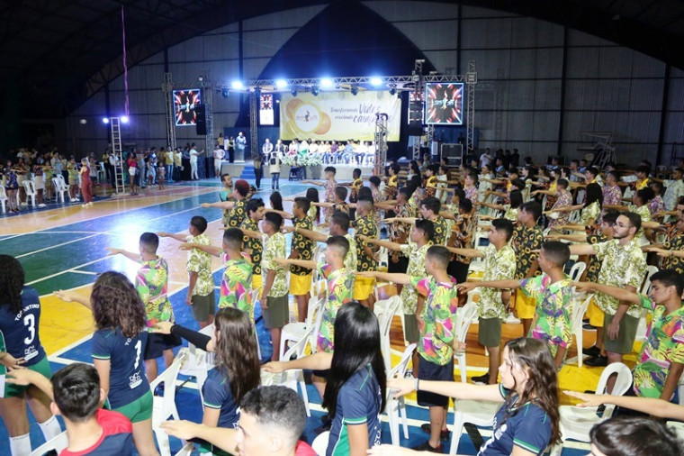 Abertura do maior evento estudantil em Palmas
