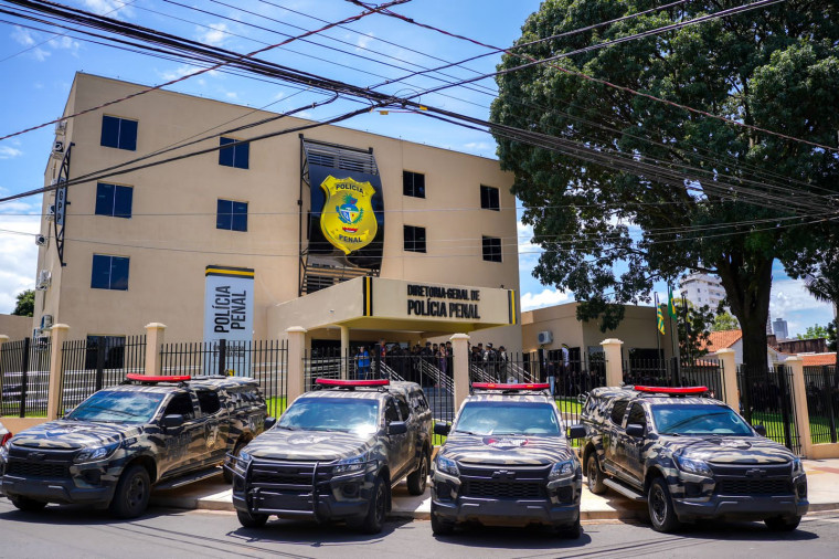 Sede da Polícia Penal em Goiás.