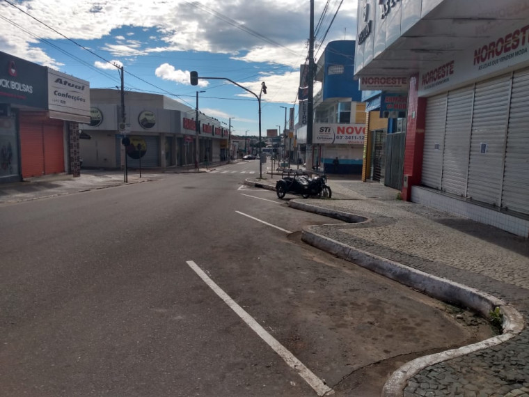 Avenida Cônego João Lima, em Araguaína