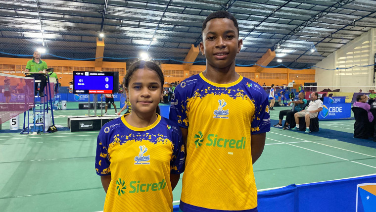 Jhenyffer e Paulo ficaram com o bronze da Série Prata