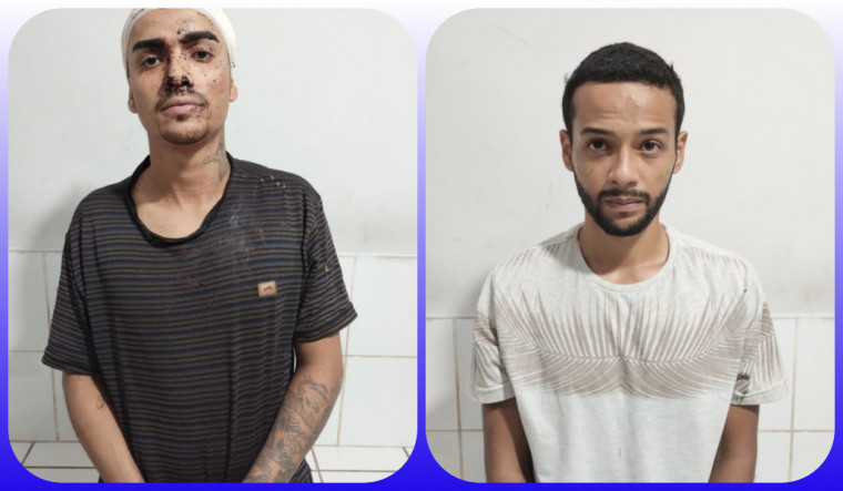 Lucas Pereira dos Santos, 24 anos, e Vinícius de Oliveira Santos, 23 anos, foram presos por envolvimento no crime