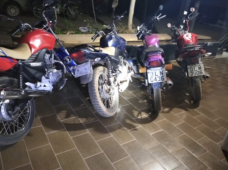 Operação Abafador apreende 4 motocicletas e autua 4 proprietários em Colinas