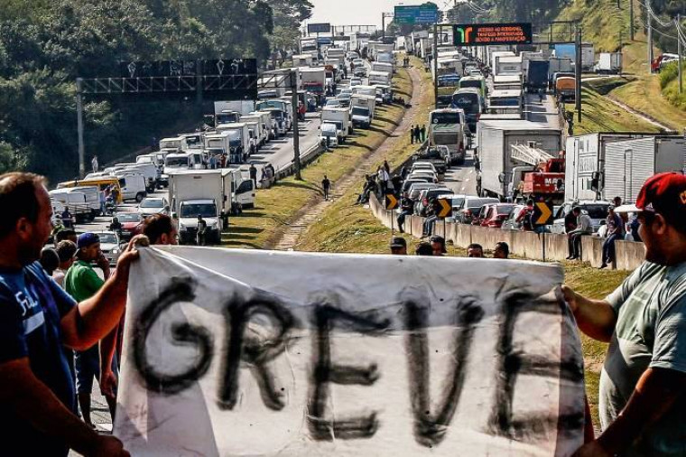 Greve de 2018 parou o país