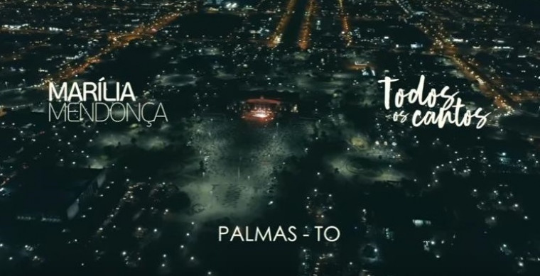 Gravação do DVD na Praça do Girassóis em Palmas