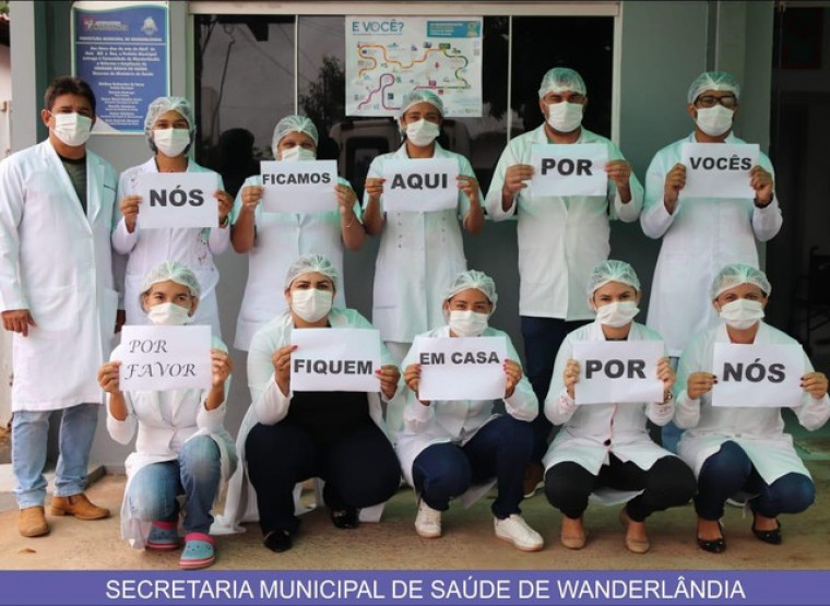Profissionais de saúde de todo o Brasil também já aderiram a campanha