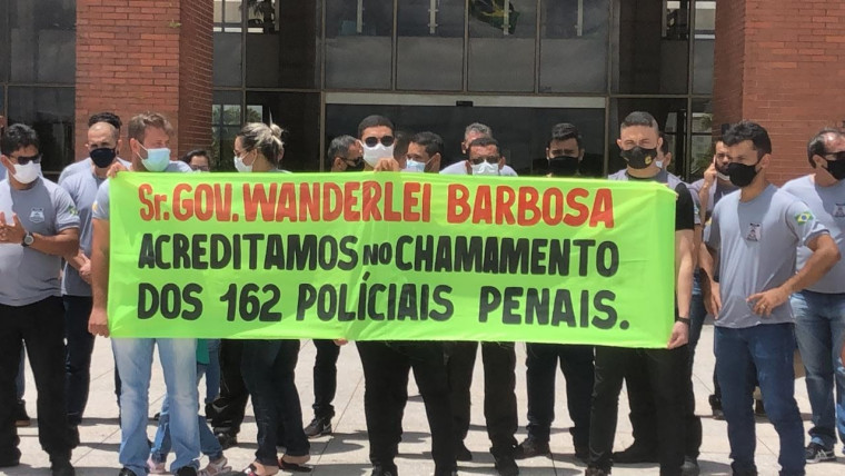 Segundo dia de manifestação em Palmas