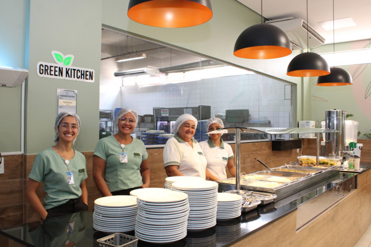 Hospital Dom Orione é a única instituição do Tocantins como selo Green Kitchen