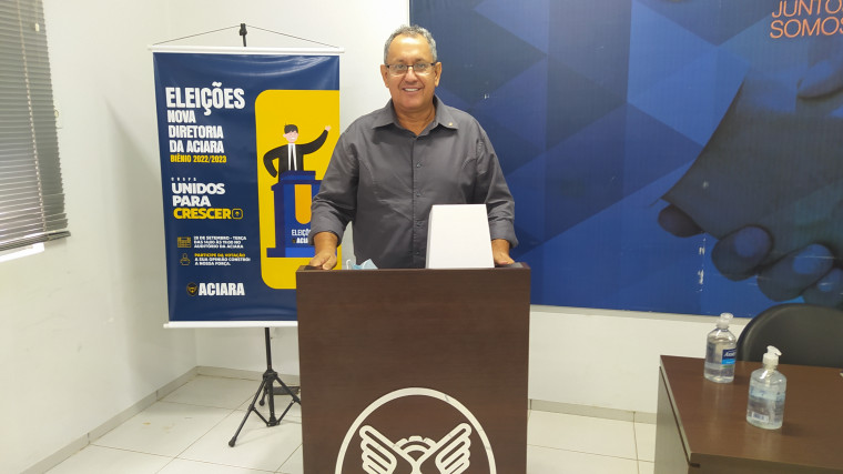 Denilson Silva, novo presidente da Aciara.