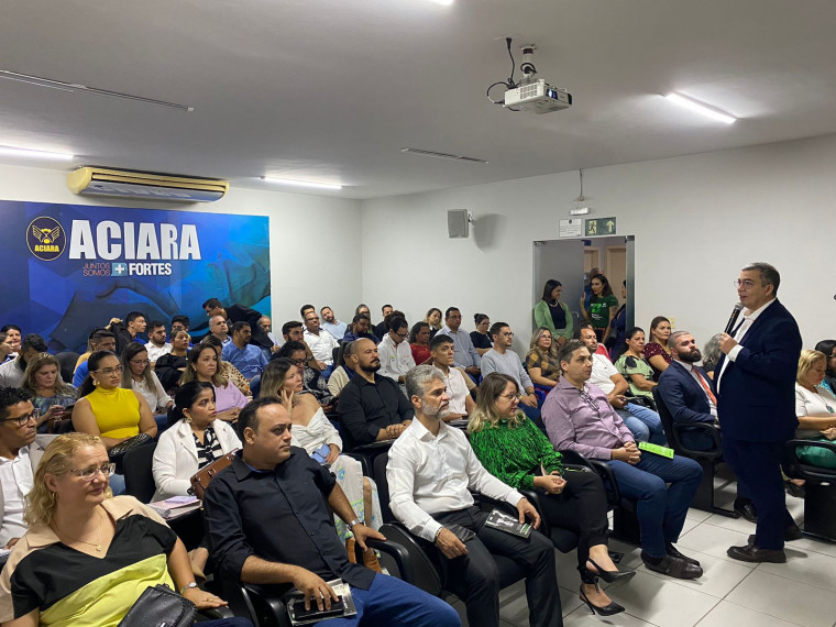 O encontro aconteceu na Associação Comercial e Industrial de Araguaína
