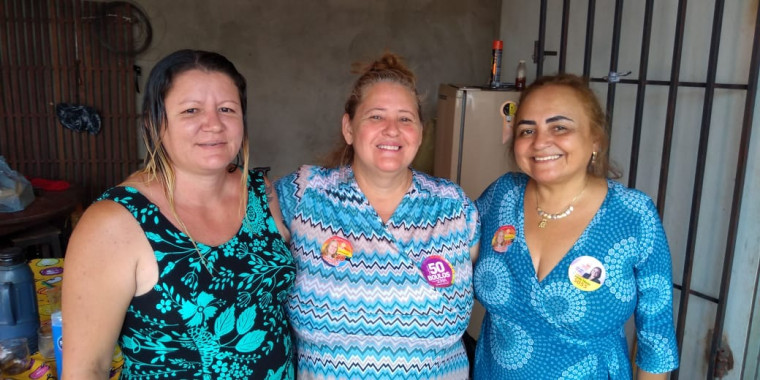 Candidata visitou conjuntos habitacionais em Araguaína