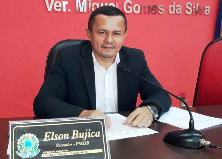Vereador Élson Bijuca, de Xambioá (TO)