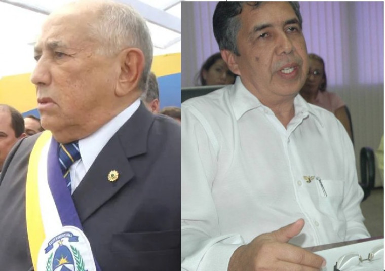 Ex-governador Siqueira Campos e ex-secretário da Saúde, Arnaldo Nunes