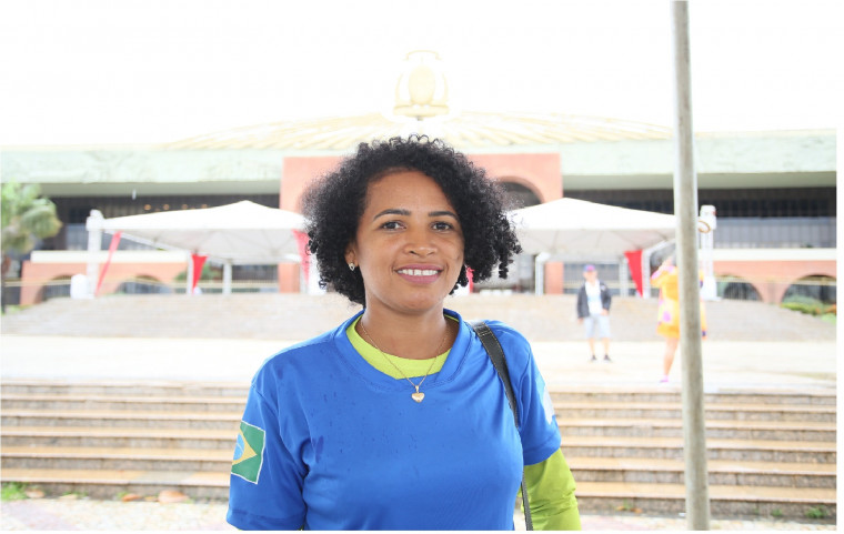 A corredora Ilza Barbosa Ferreira Madalena, de 45 anos, já participou de mais de 20 edições da São Silvestre