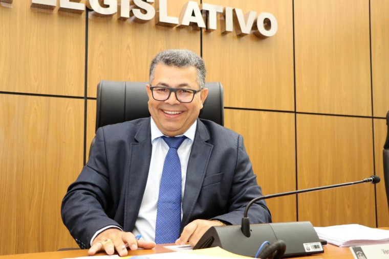 Vereador Folha, presidente da Câmara Municipal de Palmas