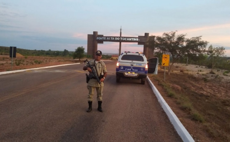 Policial Militar em Ponte Alta do Tocantins