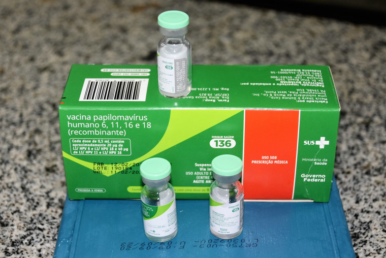 Vacina contra HPV.