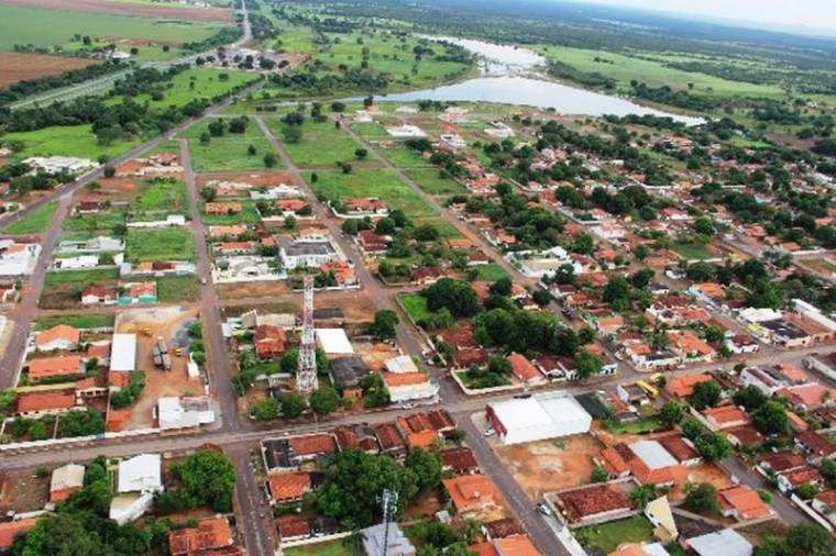 Cidade de Alvorada do Tocantins, na região sul do estado.