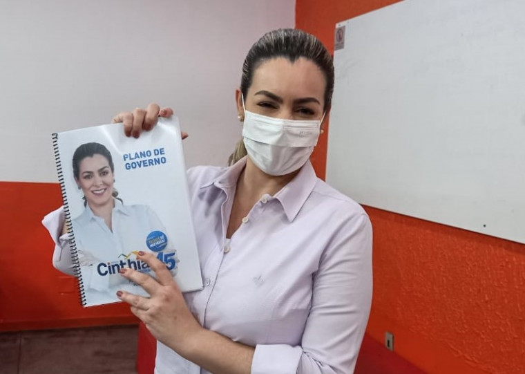 Prefeita Cinthia Ribeiro (PSDB) tenta a reeleição na Capital