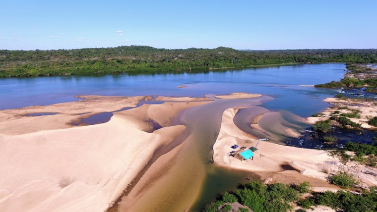 Praias no Garimpinho, município de Araguaína