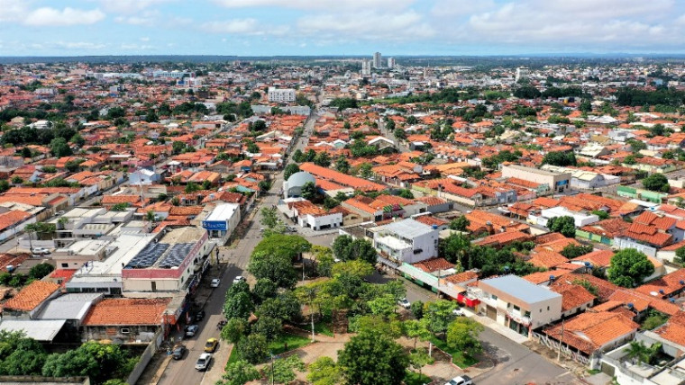 Vista aérea da cidade de Araguaína