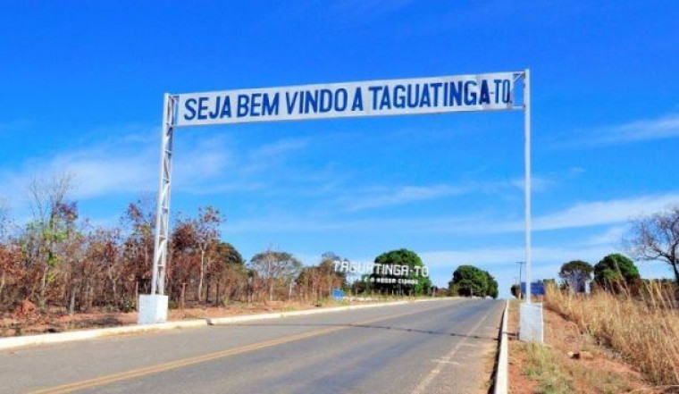 Entrada da cidade de Taguatinga