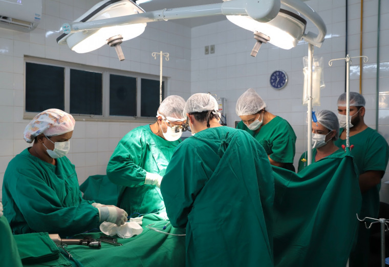 Cirurgias realizadas no Hospital Municipal de Araguaína, sob gestão do ISAC