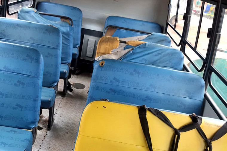Vistoria no transporte escolar reprovou 17 dos 18 veículos em Bandeirantes