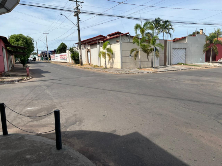Cruzamento entre as ruas Jabuticabeira e Jacarati, no Setor Araguaína Sul.
