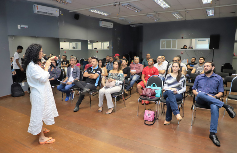 Em março, a Prefeitura promoveu oficinas de formação para os profissionais do setor cultural