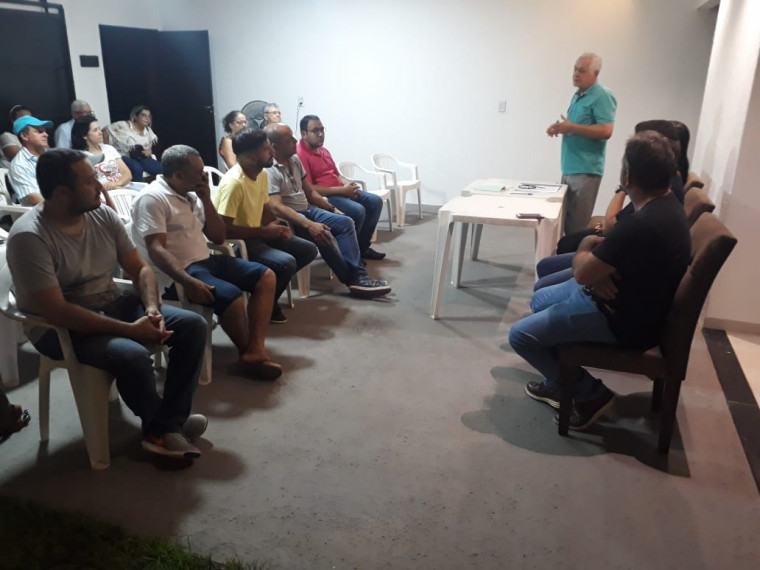 Reunião com membros do Diretório do PP em Miracema